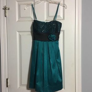 Teal Dress